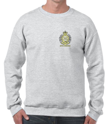 Royal Engineers T-Shirt Sapper Tshirt RE Sweatshirt British Army Grey - Picture 4 of 7