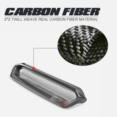 For 14-17 Impreza WRX VAB VAF STI EPA Type K Carbon Front Grill (Pre-facelifted)
