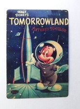 vianille - STICKER autocollant Disney affiche Mickey Tomorrowland - 7 x 5 cm