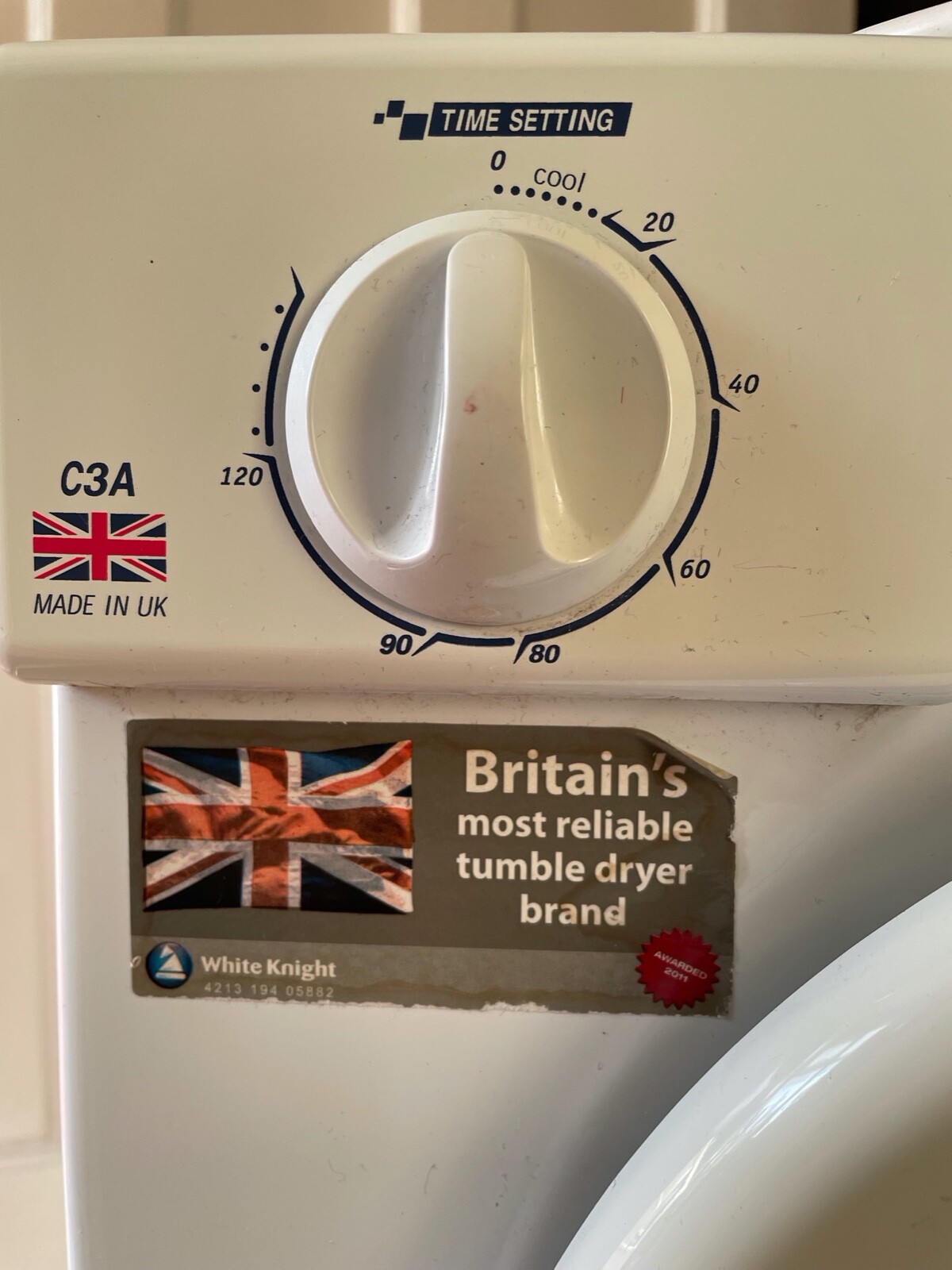 White Knight Compact Tumble Dryer 3kg Vented Excellent Lightly Used