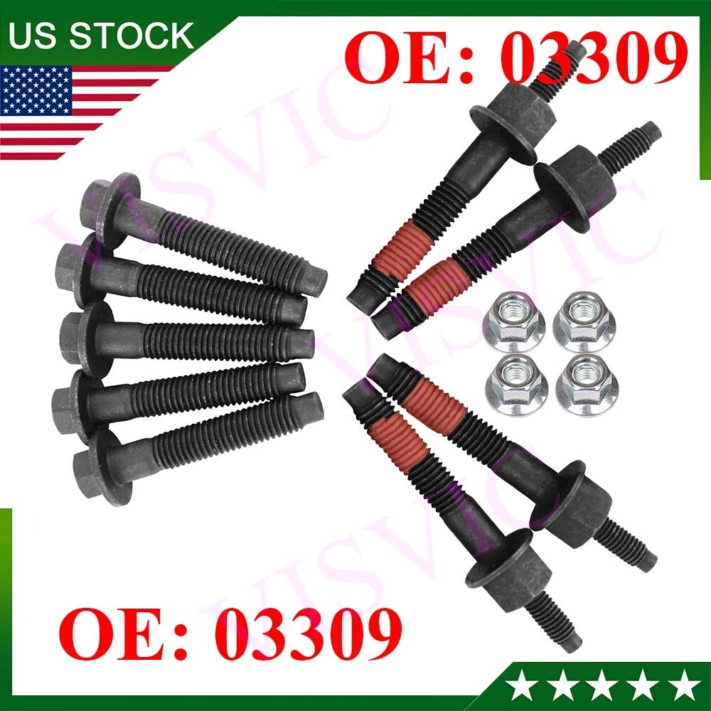HEMI EXHAUST MANIFOLD BOLTS KIT FOR CHRYSLER DODGE 0913 RAM 1500 2500