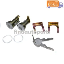 Lockcraft Door Lock Cylinder Set w/Keys For Dodge D100 D250 D350 W150 W350 15024