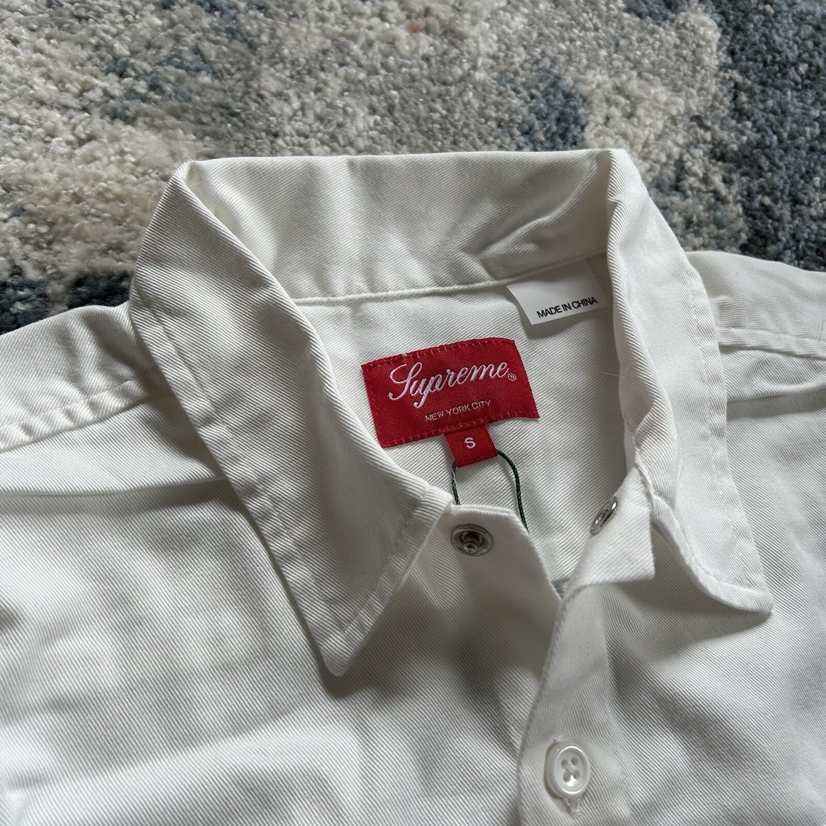 トップス Supreme Bunnies S/S Work Shirt M Supreme Supreme Bunnies SS Work Shirt - Private Stock