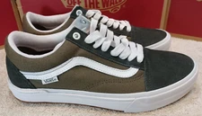 Vans Men's 8/Women's 9.5 BMX Old Skool Unexplored GreenVN0005UZBKP Rare 