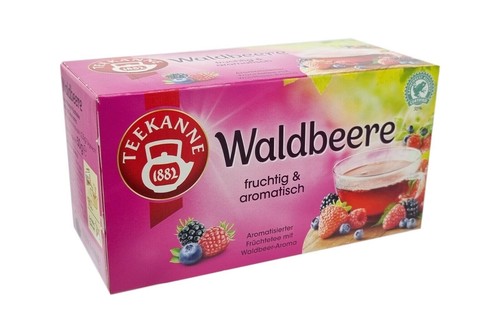 Teekanne Waldbeere FOREST FRUIT tea - 1 box-FREE SHIPPING- - 第 1/1 張圖片