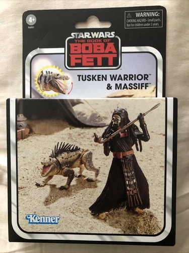 HASBRO STAR WARS VINTAGE COLLECTION DELUXE TUSKEN WARRIOR MASSIFF 3.75" FIGURE