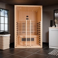 HORI Saunakabine Komplettsauna Inkl. Infrarotstrahler Innensauna Heimsauna
