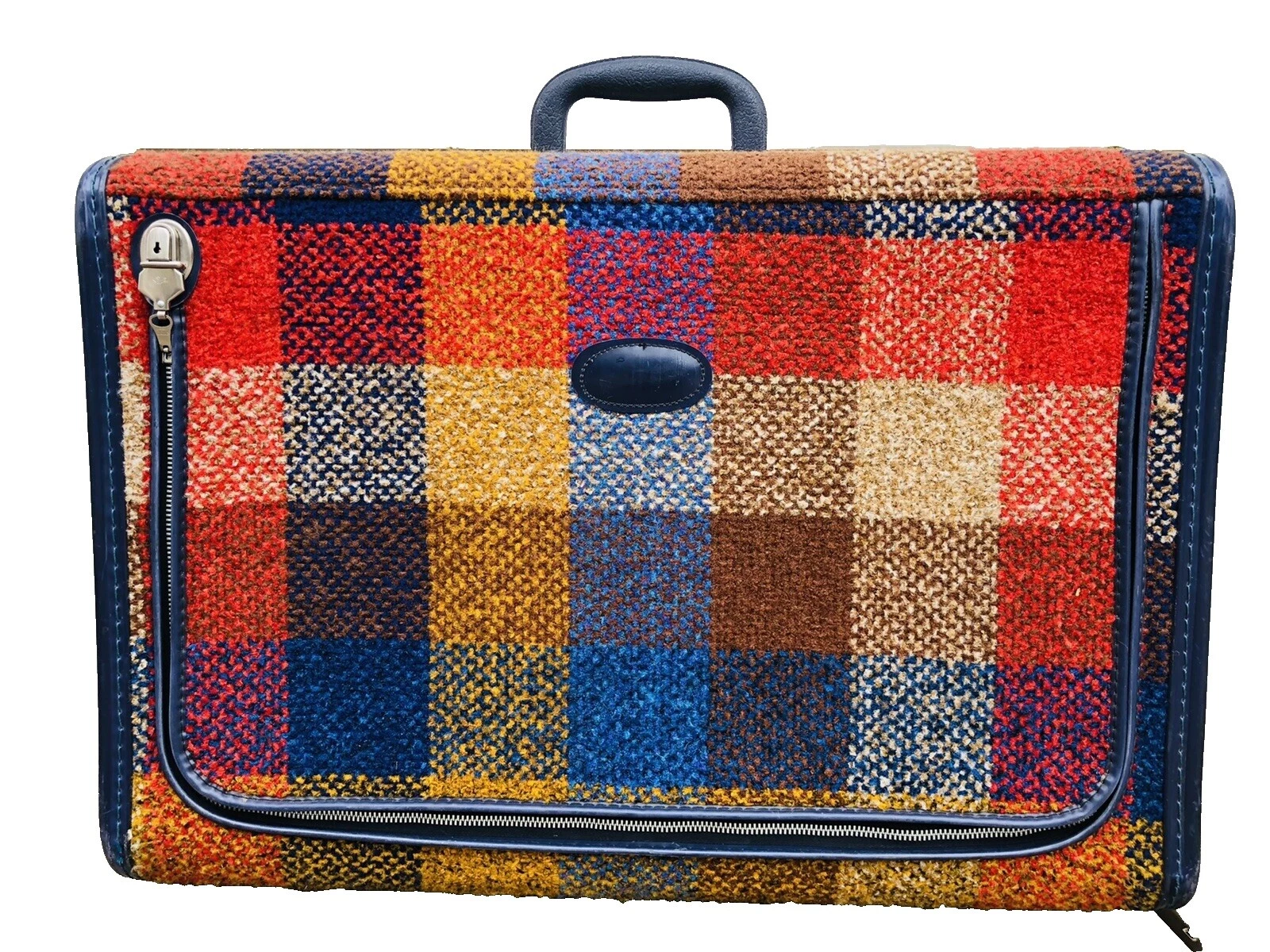 Tweed 1970s Vintage Luggage & Vintage Travel Accessories