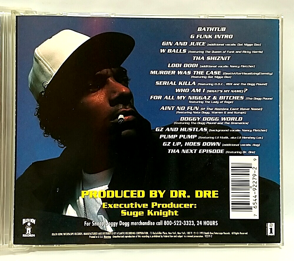 CD) Snoop Doggy Dogg – Doggystyle , 1993 US Press, 7 92279-2