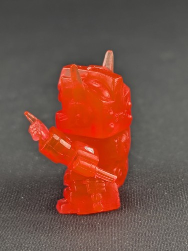 Transformers Q-Robo Collection G1 Optimus Prime RED CHASE complete Takara Gacha - Picture 2 of 4