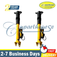 Pair Rear L+R Shock Struts Assembly w/Electric For Jeep Grand Cherokee SRT 12~15