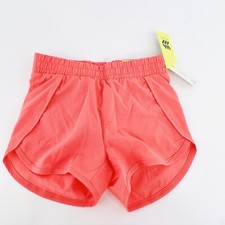 All in Motion Girls Size XS 4-5 Run Shorts Coral