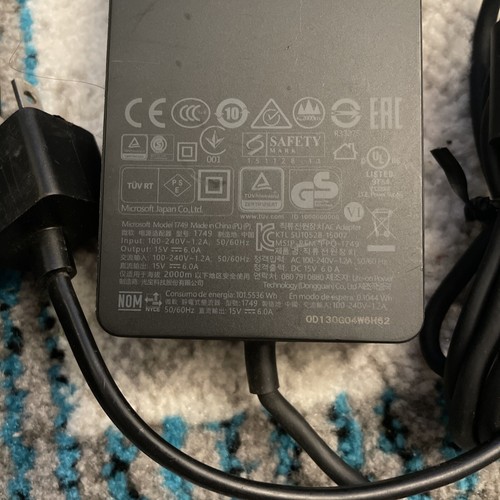 Microsoft Model 1661 Surface Dock with 1749 15V Power Adapter TESTED!!!!! - Picture 5 of 10