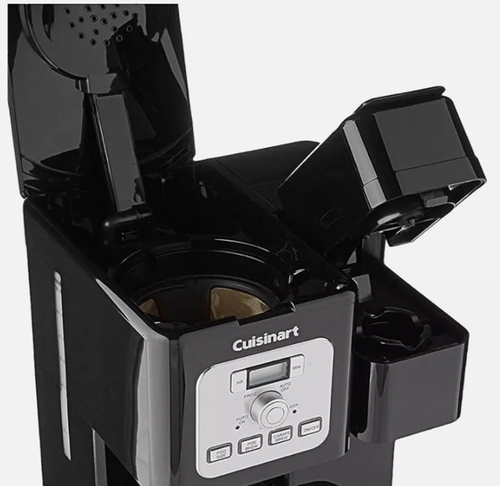 Cuisinart SS-12FR Dual 12 Cup / K Cup Center Brew Basics Coffeemaker Black - Picture 4 of 5