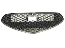 Fits 2022-2023 Genesis G70 Front Bumper Upper Grille Cam Option W Sensor Holes