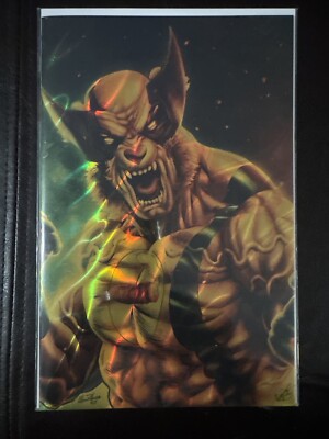 Killer Kare Bears Wolverine Homage Virgin Golden Lava Foil 1/1