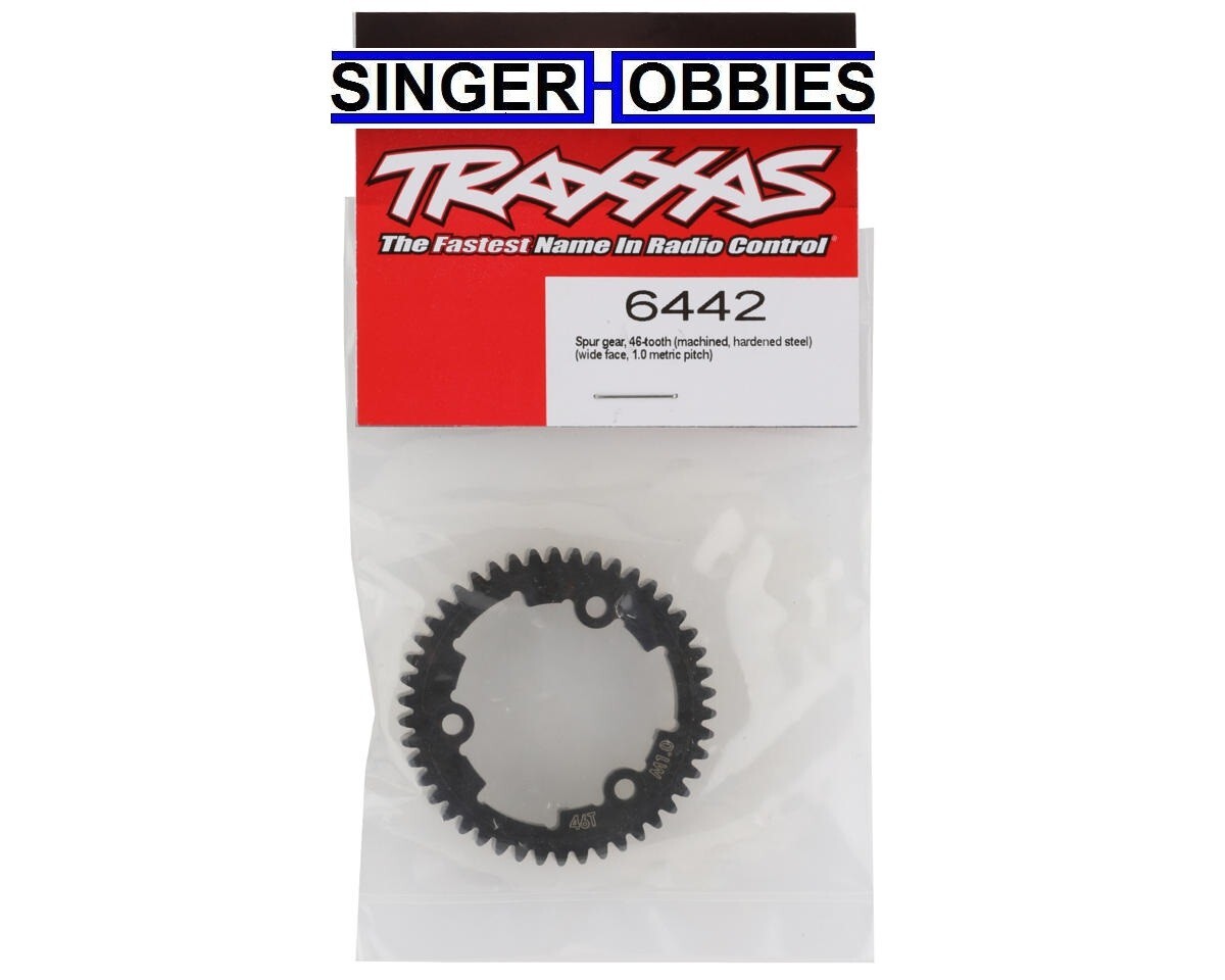 Traxxas 6442 Spur Gear 46-Tooth Machined Hardened Steel Wide Face