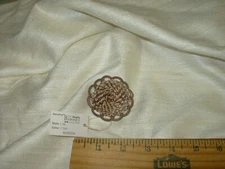 BY THE PIECE TRIM DECO PRO BAROQUE ROSETTE BUTTON TRIM 7245 FABRIC FOR LESS