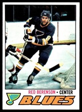 1977-78 Topps Red Berenson St. Louis Blues #107