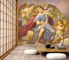 3D Engel Gemälde H7251 Tapete Wandbild Selbstklebend Abnehmbare Aufkleber Erin