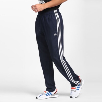 Adidas Essentials Tricot Track Pants Mens XL Navy Blue White 3 Stripes