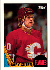 1987-88 Topps Hockey #176 Gary Suter Flames