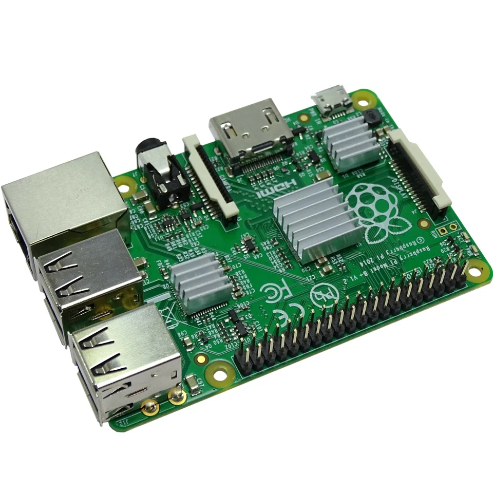 3tlg. Set Kühlkörper für Raspberry Pi 2 A B B+ | Pi 3 Arduino inkl. Klebefolie - Bild 3 von 3