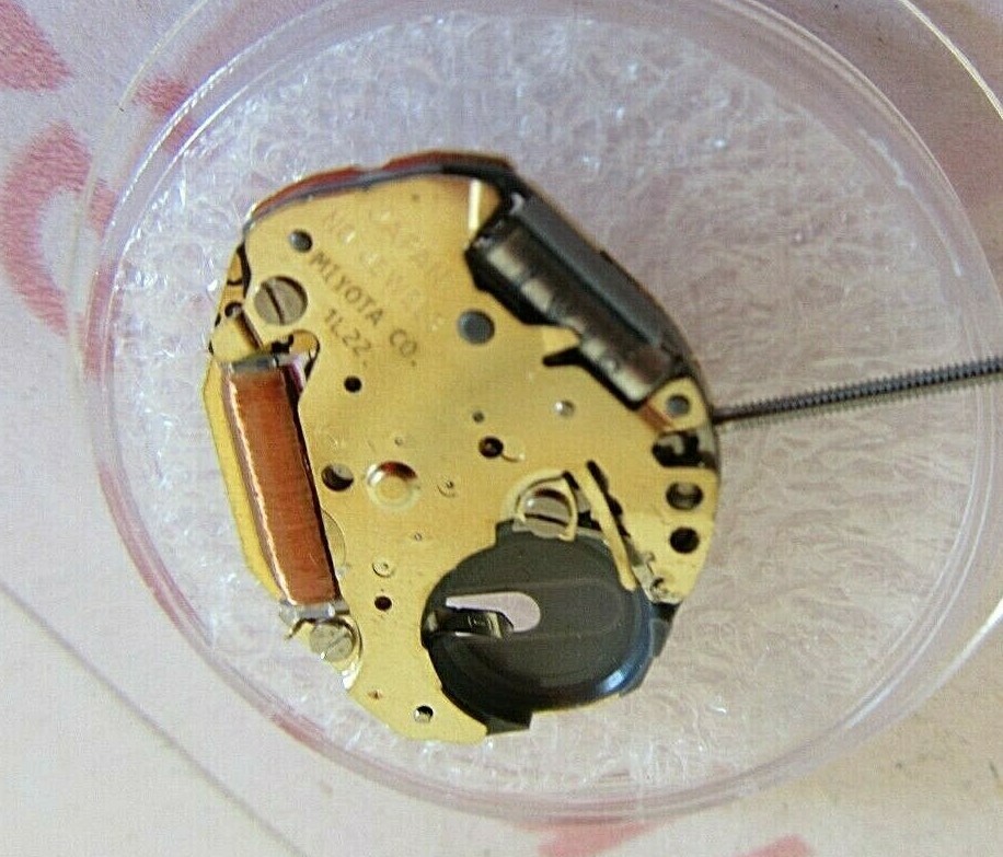 Genuine Miyota Quartz Japan Day Calendar Watch Movement Used. Sku