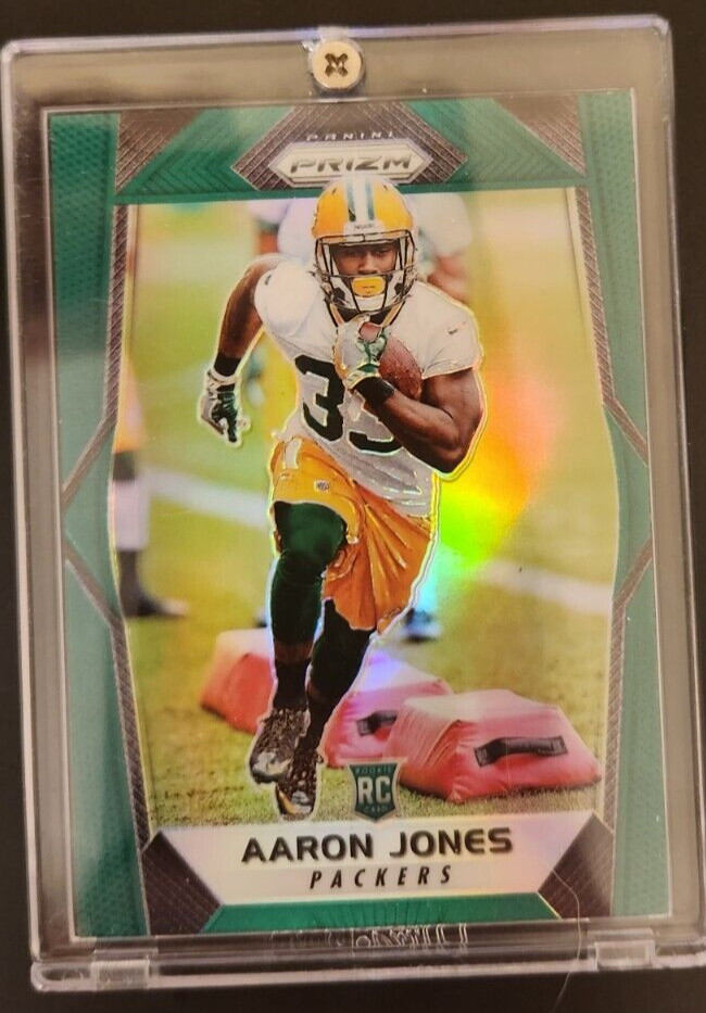Aaron Jones 2017 Panini Prizm Green Rookie RC