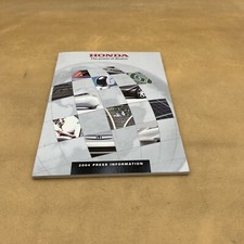 2004 HONDA NORTH AMERICAN AUTO SHOW MEDIA PRESS INFO KIT BROCHURE FOLDER & CD