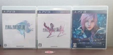 Final Fantasy XIII XIII-2 XIII-3 Lightning Returns ff13 Complete Set of 3 PS3