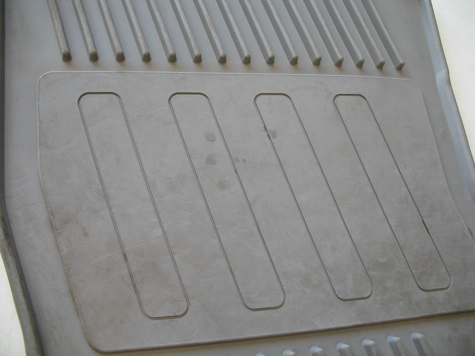 14 15 16 INFINITI Q50 FRONT SEAT GRAY RUBBER ALL WEATHER SEASON FLOOR