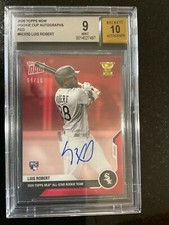 2020 TOPPS NOW LUIS ROBERT ALL-STAR ROOKIE TEAM ON CARD AUTO RC-03 /10 BGS 9 🔥