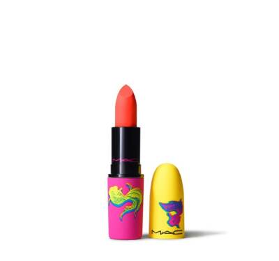 MAC Lipstick Chinese Lunar New Year Powder Kiss NIB Moon Masterpiece PLAYING KOI