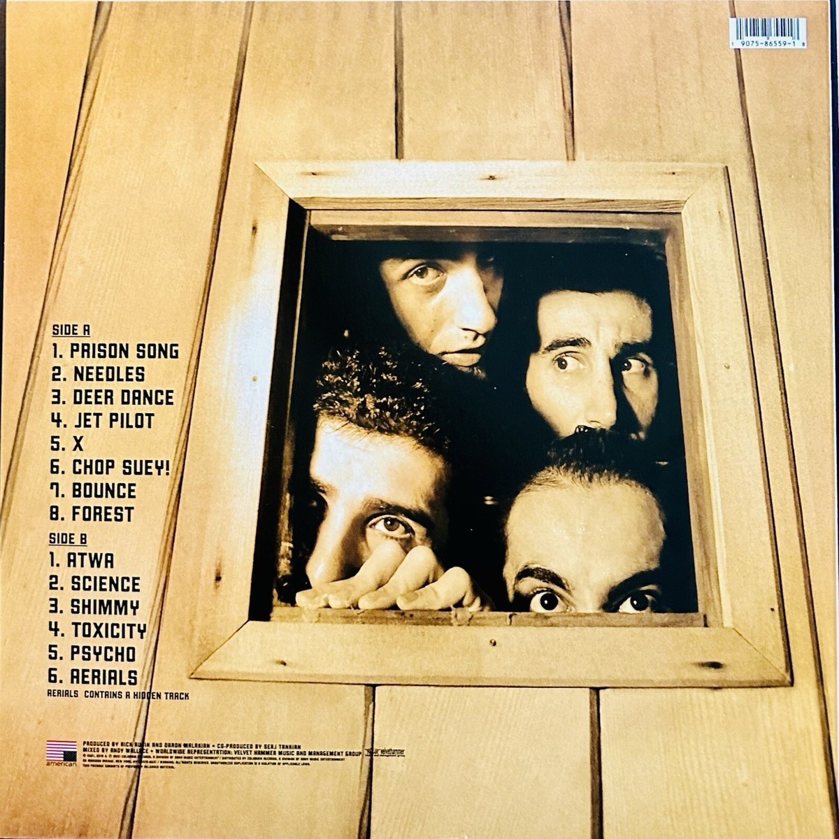 System Of A Down - Toxicity - LP Album Vinyl Record - * Near Mint