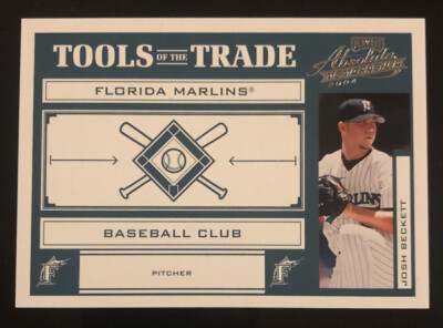2004 Absolute JOSH BECKETT Tools of the Trade TT-74 #d 115/150! MARLINS