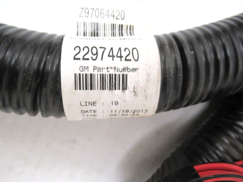 New OEM Wiring Harness Chassis 2012 Cadillac Escalade Chevrolet Tahoe GMC Yukon - Picture 12 of 12