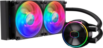 Cooler Master MasterLiquid PL240 Flux RGB 120mm CPU Liquid Cooling