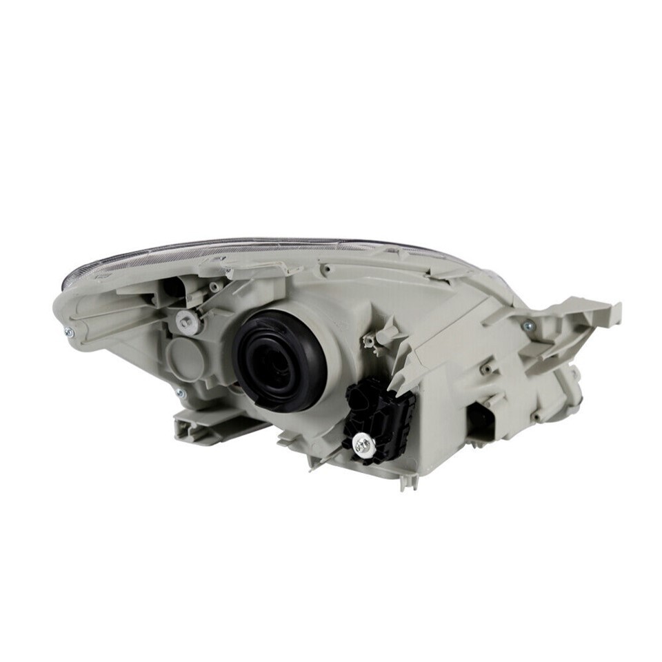 Headlights For Toyota Yaris Sedan 20072011 Black Housing Lamps Left