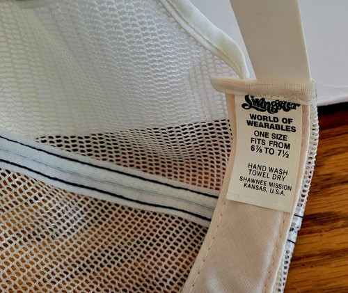 Cappello Berretto Snapback Vintage Anni 80 Swingster Yokohama Pneumatici Patch Camionista - Foto 6 di 7