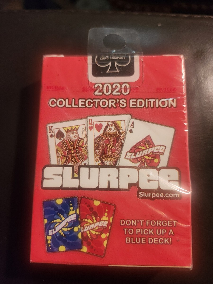 Bicycle Playing Cards Deck of 7-Eleven 7-11 Slurpee Playing Cards