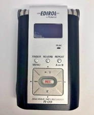 Roland Edirol R-09 Digital Audio USB MP3 Recorder 24 bit Wave Black USB