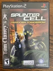 Sony Playstation 2 PS2 Tom Clancy's Splinter Cell Pandora Tomorrow