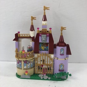 LEGO Disney 41067 Belle's Enchanted Castle 7 Minifigure LOT & Incomplete Build
