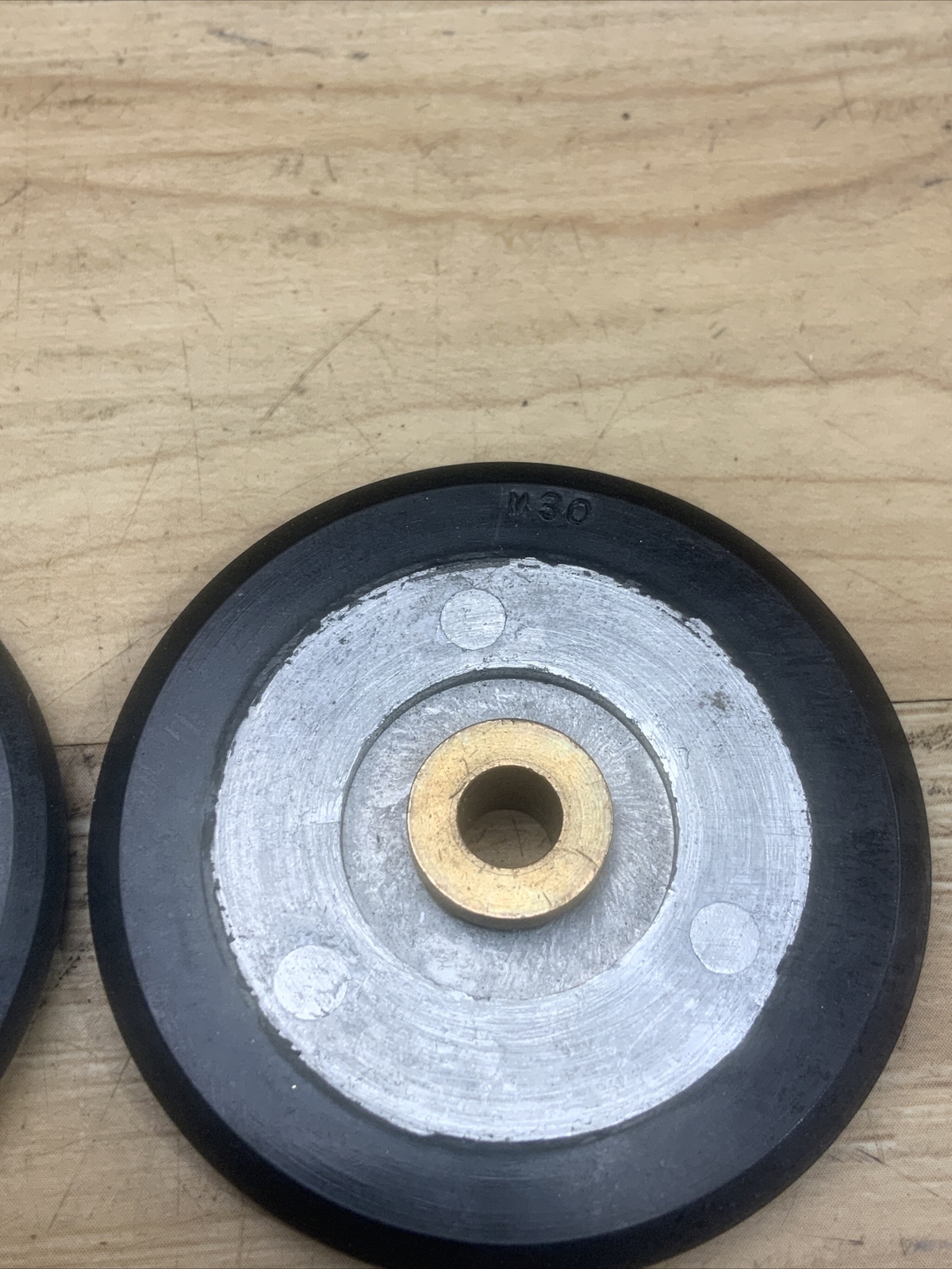 2 Vintage Rubber Idler Wheels ReeltoReel Player eBay