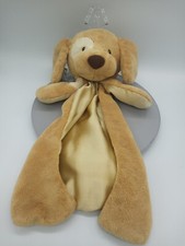 Baby Gund Spunky Huggybuddy Beige Dog Satin/Plush Security Blanket Lovey