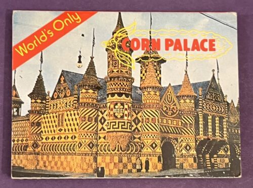 World’s Only Corn Palace (12) Mini Postcard Foldout Set - Picture 1 of 11