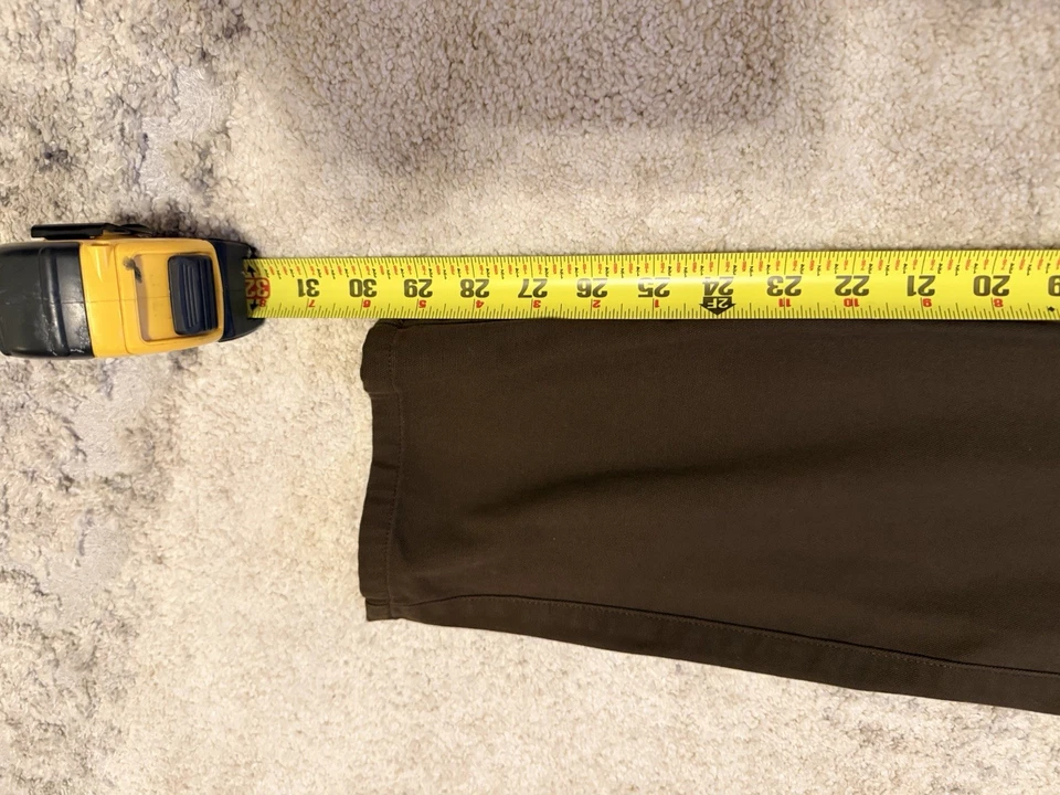 Peter Millar Crown Comfort 36x30 5 Pocket Brown Pants - Image 4 of 4