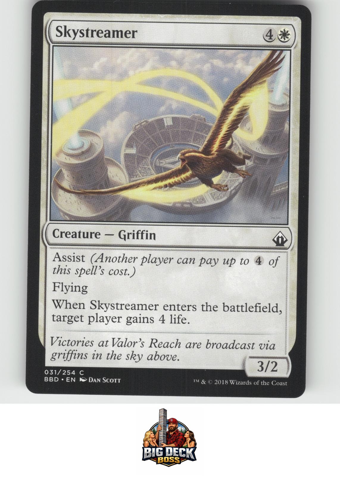 Skystreamer Battlebond Common 31 MTG Moderately Played