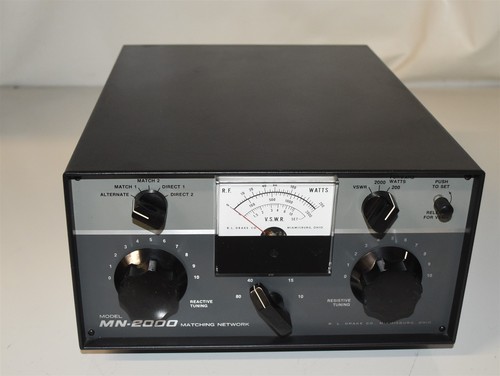 DRAKE MN-2000 HEAVY DUTY LEGAL LIMIT ANTENNA TUNER
